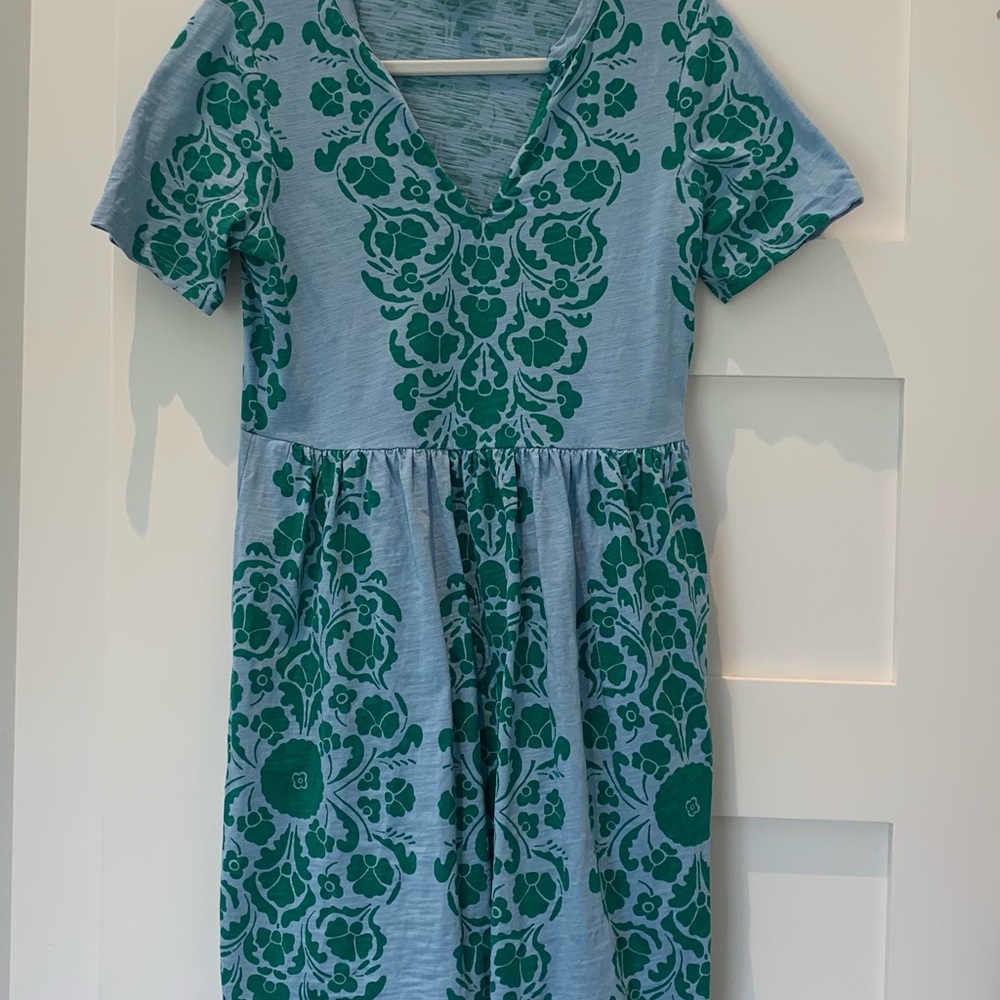 Boden jersey print dress